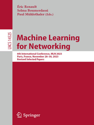 cover image of Machine Learning for Networking